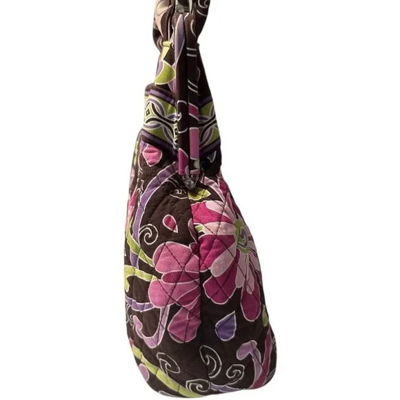 Vera Bradley Floral Bag With Clasp - Picture 4 of 16